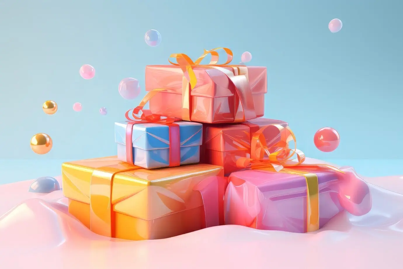 Boxing Day festivities featuring gifts